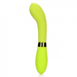 Loveline Silicone G-Spot Vibrator Lime Passion